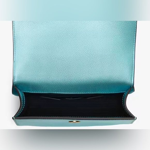 Kate Spade Bijou Metallic Colorblock Crossbody Bag | Aqua + Green | Price Firm - Picture 5 of 8